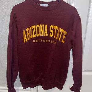 Arizona State sweatshirt! size small. bought from the Arizona state bookstore